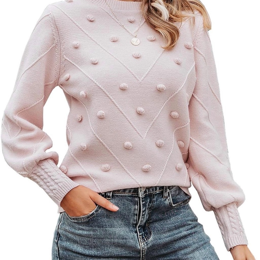MIESSIAL | Pink Women's Sweater Size S